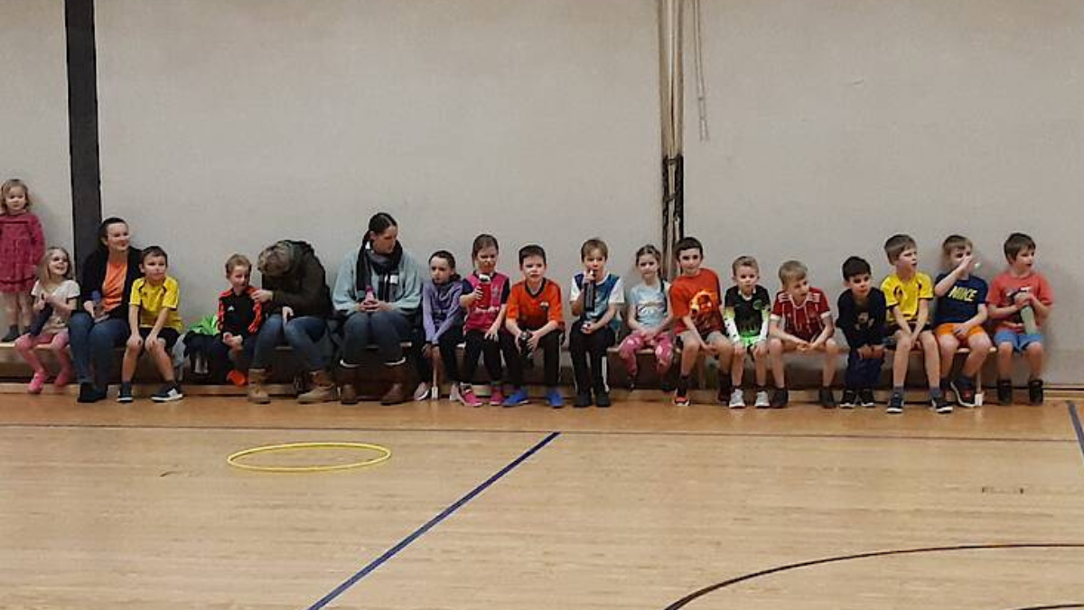 TuS 13 Hembsen Kinderlaufgruppe 02 Dies ist ein Foto der Kinderlaufgruppe des TuS 13 Hembsen.