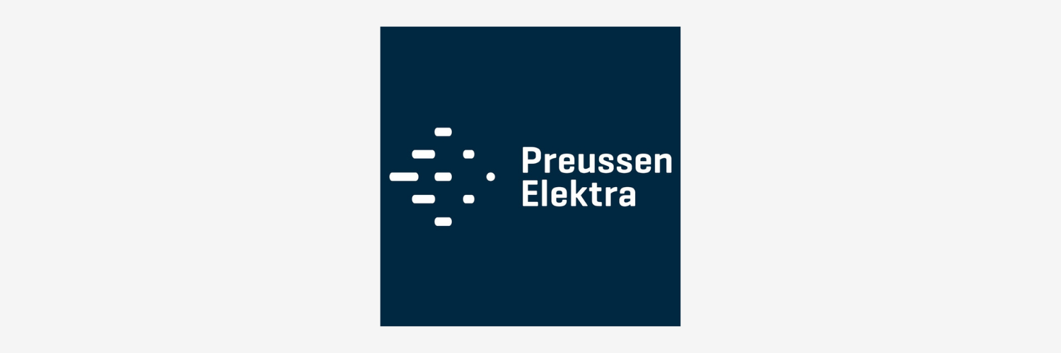 Dies ist das Logo des Sponsors Preussen Elektra.