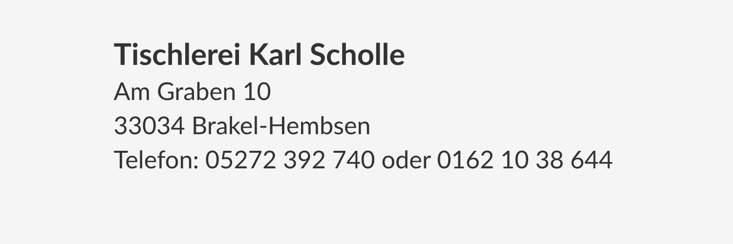 Dies ist das Logo des Sponsors Karl Scholle.