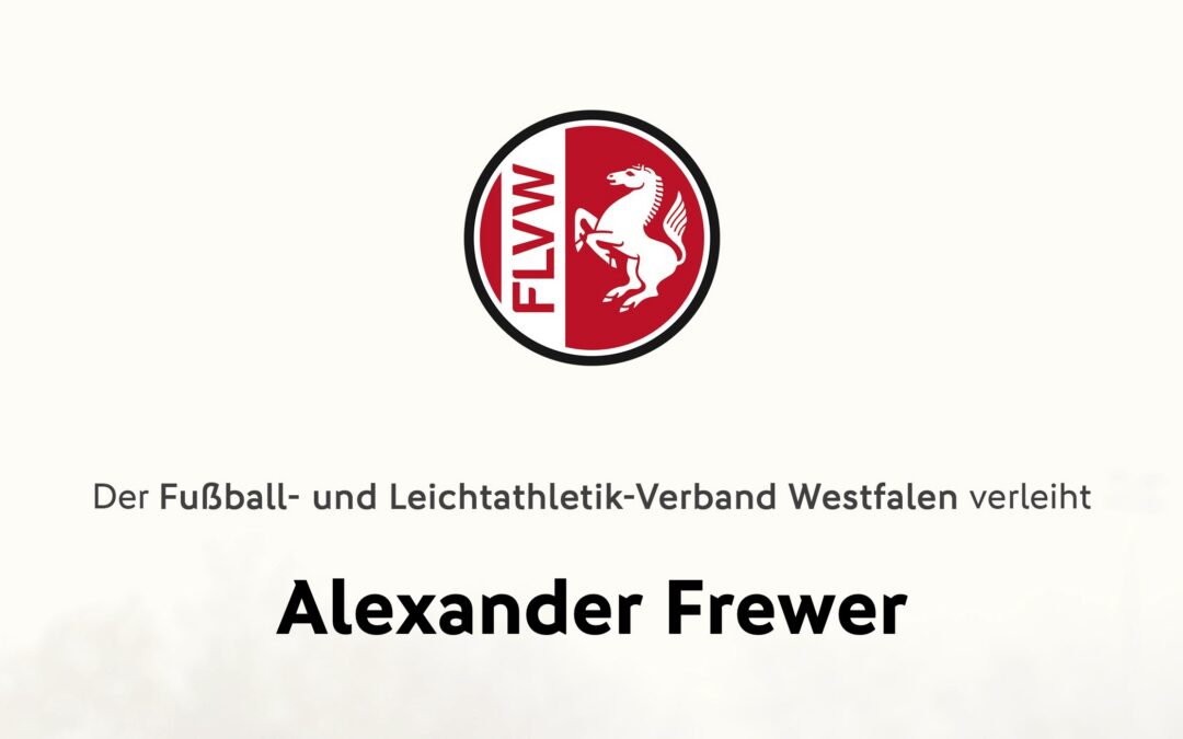 Gratulation an Trainer Alex Frewer